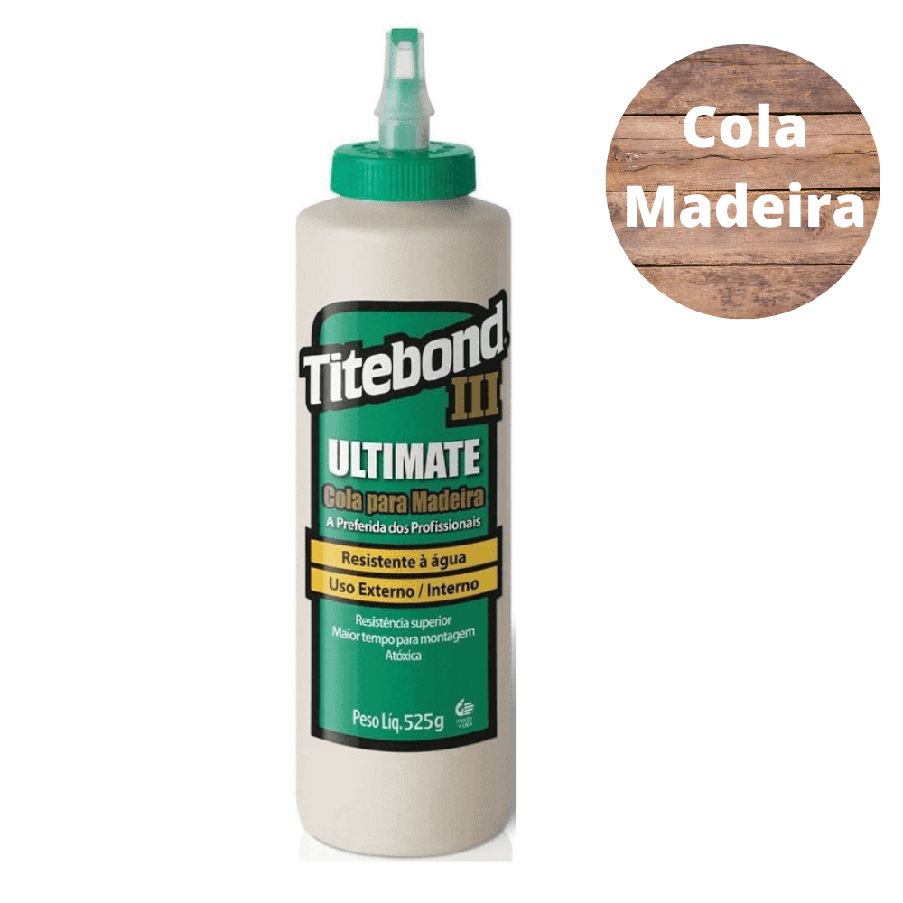Cola Para Madeira Titebond Iii Ultimate Wood Glue 473 Ml